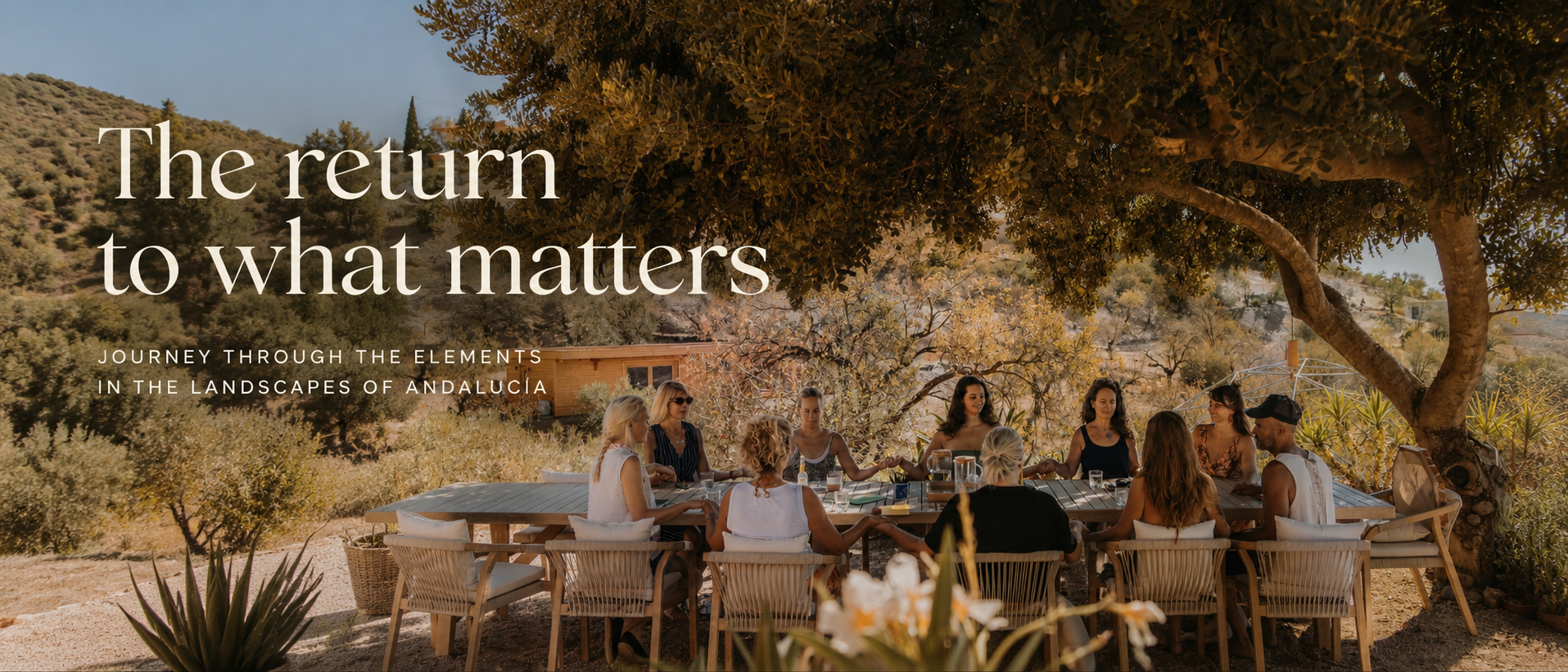 The return to what matters — Journey through the elements in the landscapes of Andalucía